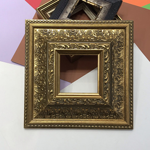 【上新】浮华时代天隆古典金实木油画框相框可定制宽8.5厚3槽深2