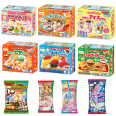 日本进口kracie食玩甜甜圈寿司汉堡拉面冰淇淋熊猫便当甜甜圈布丁