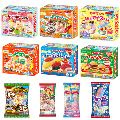 日本进口kracie食玩便当甜甜圈
