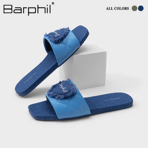 Barphil家居拖鞋女2026夏季新款室内防滑透气凉拖鞋高级感可外穿