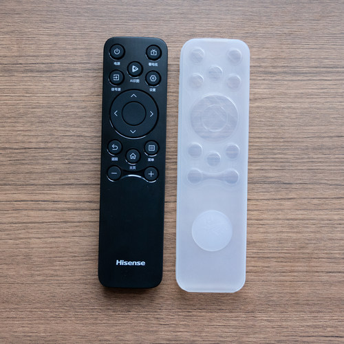 适用海信电视CN3A61遥控器套 高清透明硅胶套 防尘防水防摔保护套