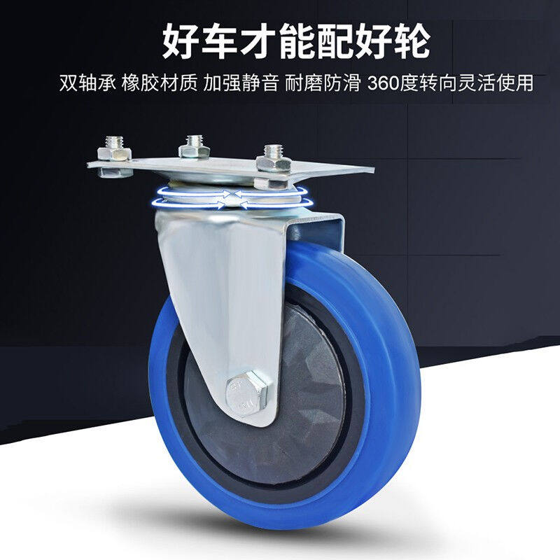 折叠手推车拉货拖车小拉车便携平板推货车手拉车搬运车小推车耐用