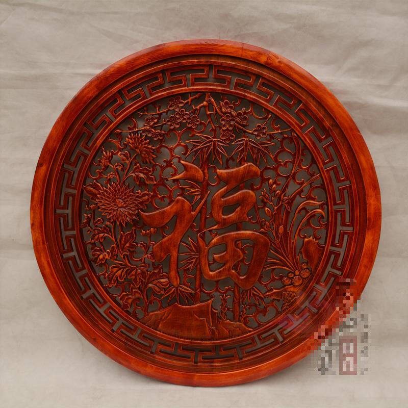 静阁隆东阳木雕挂件圆形福字红木香樟木挂件中式木雕客厅背景墙玄使用感如何?