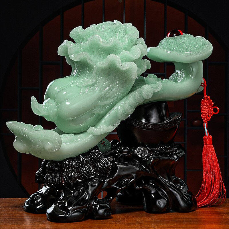 润金阁玉如意白菜摆件送朋友乔迁新居开业礼厅办公室摆件家居电视