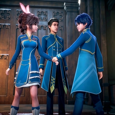 小禾征集定金诺丁学院校服男COS