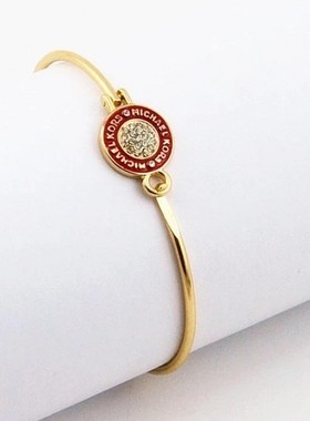 两克拉日韩风宝石彩釉手镯特价