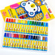 儿童蜡笔可水洗幼儿油画棒36色涂色笔彩笔彩绘棒学生美术绘画涂鸦
