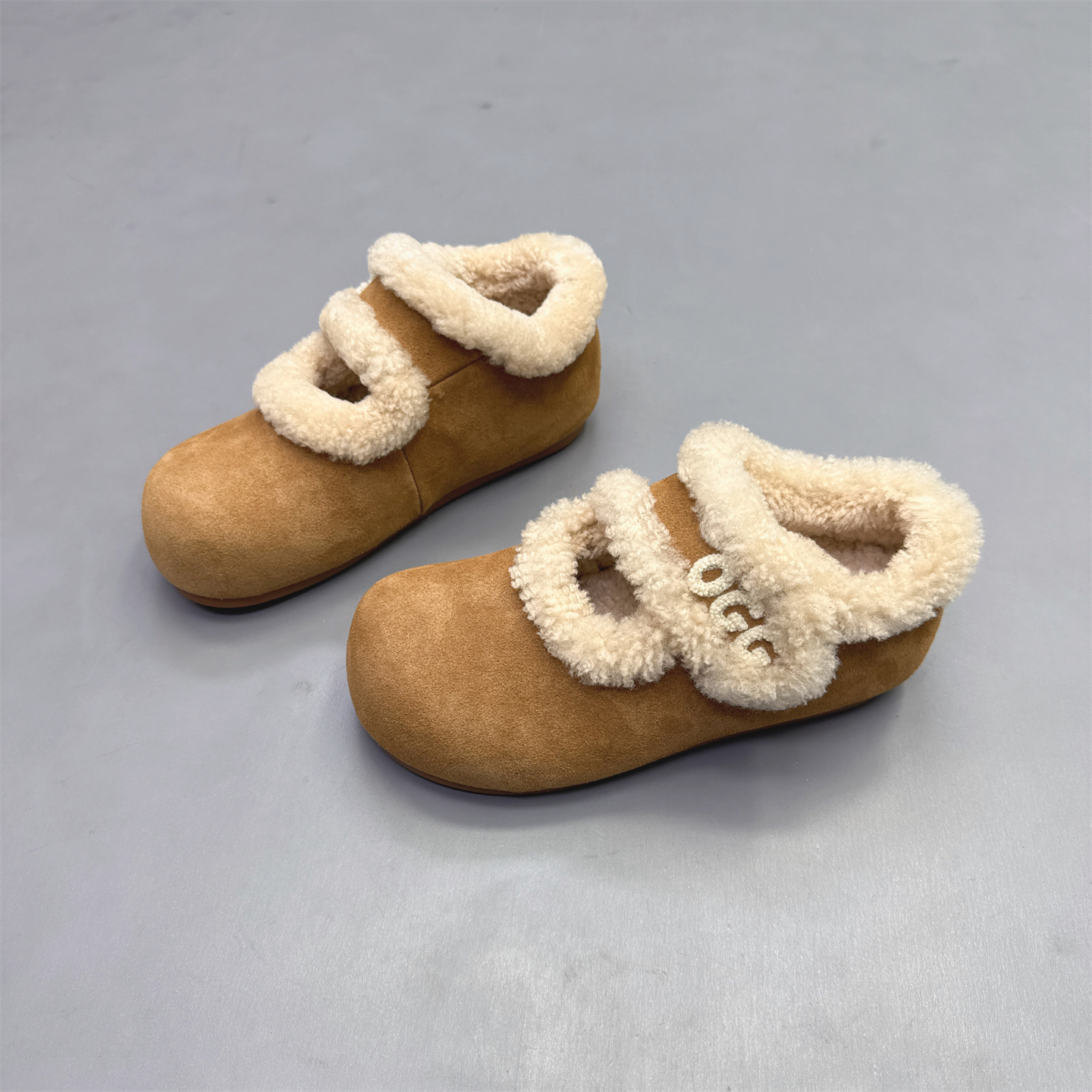 真皮女鞋牛皮羊毛加绒毛毛雪地靴