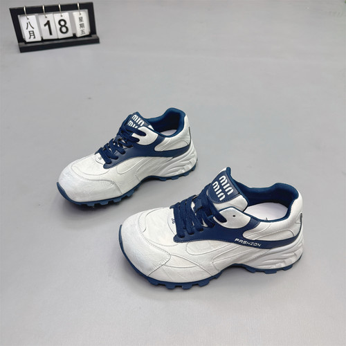 真皮女鞋韩版厚底系带百搭老爹鞋