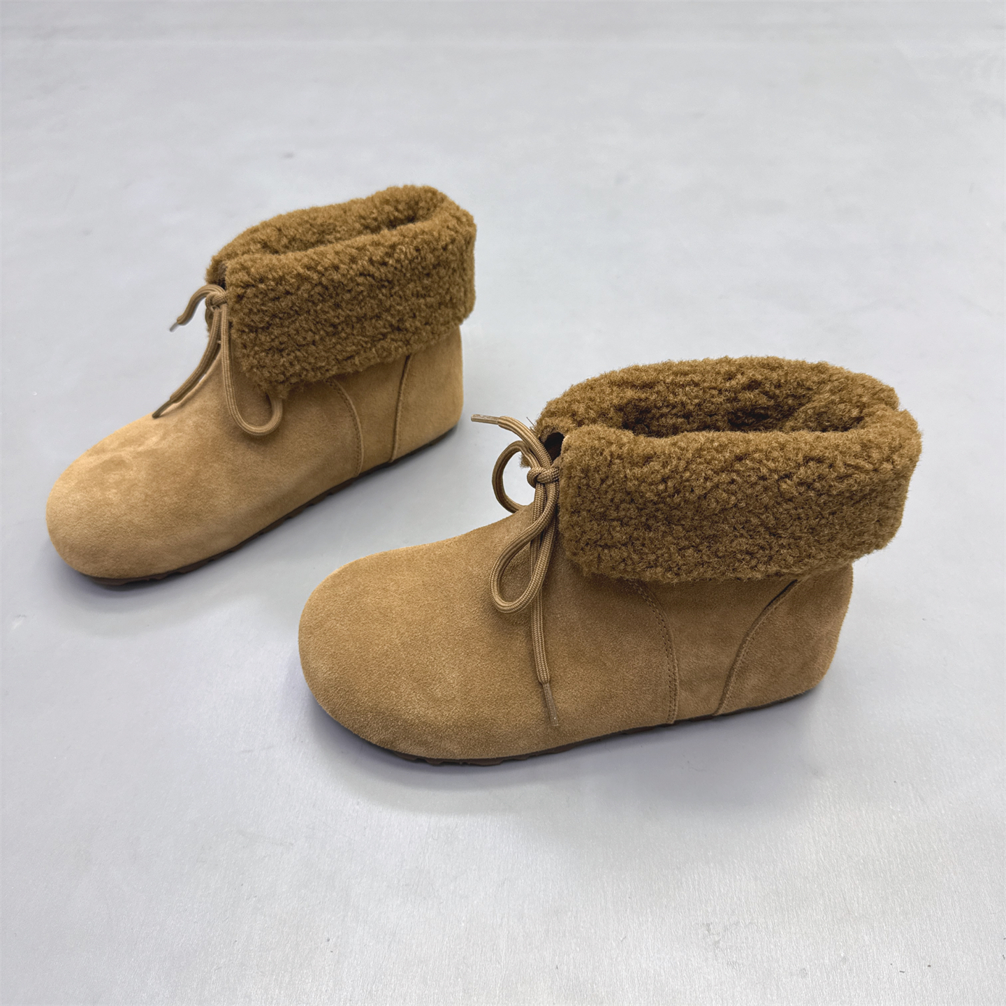 真皮女鞋加绒加厚保暖雪地靴棉鞋