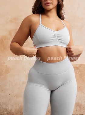 Oneractive运动文胸细肩带可调节Effortless健身背心瑜伽紧身内衣