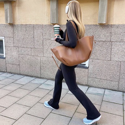 L同款瑜伽健身喇叭裤显腿长