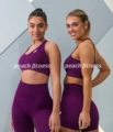 Red Purple - Sports Bra