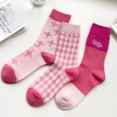 2023新款袜子女纯棉ins潮网红款