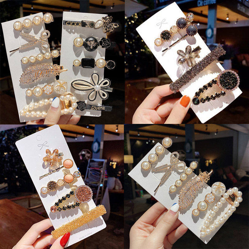 珍珠发夹女小夹子头饰2025新