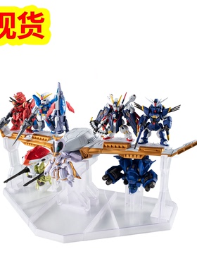 现货万代食玩 PB converge 机动战士高达F91 海盗X 钢铁的7人