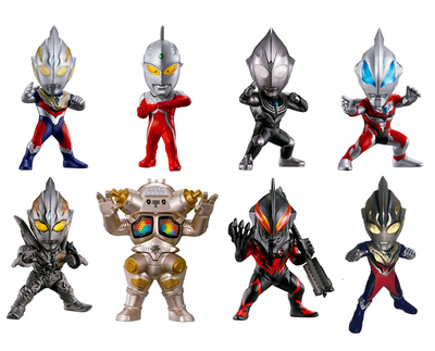 现货万代食玩盒蛋迪迦捷德贝利亚