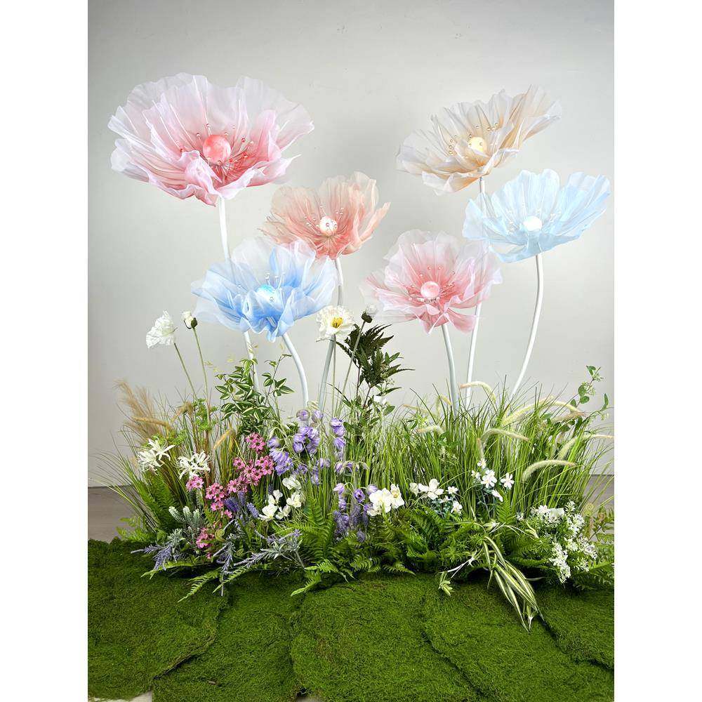 新款婚庆道具路引真丝网花背景装饰纱花美陈婚礼布置橱窗摆件,3C数码配件,其它配件,淘宝优惠券,粉丝福利购,淘宝优惠卷