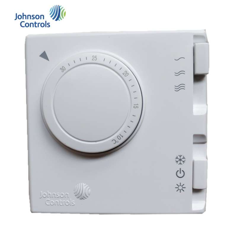 Johnson江森T125AAC-JS0风机盘管用机械拨盘式温控器开关面板