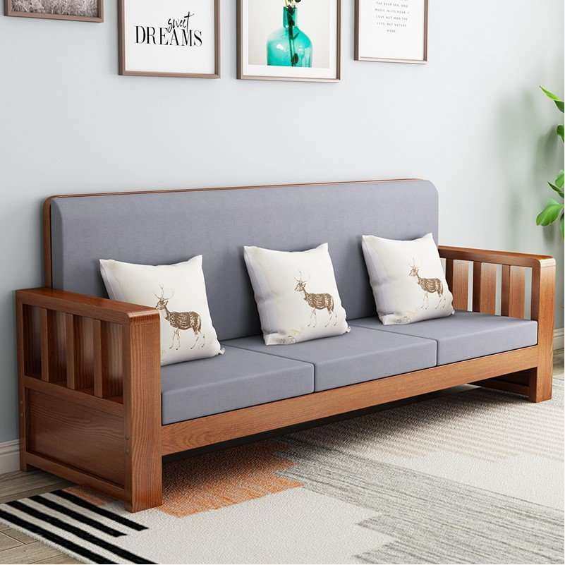 新中式实木沙发客厅全实木家具组合套装现代简约小户型原木质沙发,电子元器件市场,其它元器件,淘宝优惠券,粉丝福利购,淘宝优惠卷