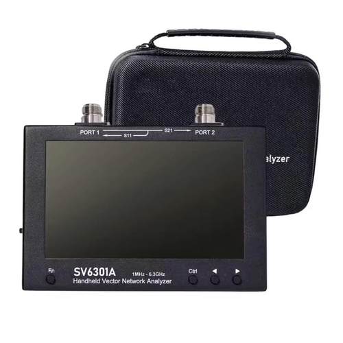 SV6301A 矢量网络分析仪 1MHz-6.3GHz 7寸大屏 天分 网分 NanoVNA