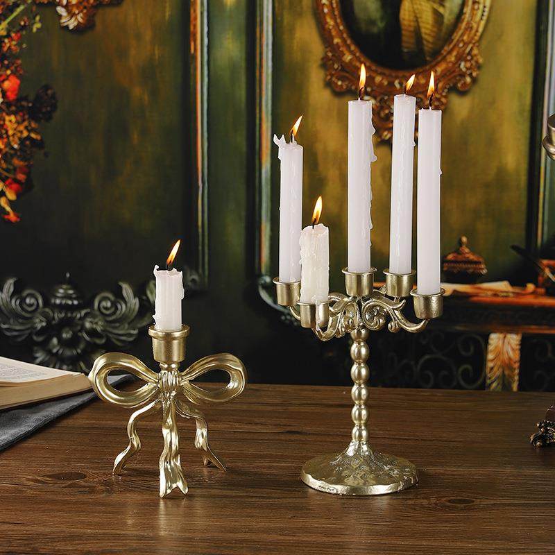 复古铁艺烛台摆件餐厅婚礼装饰品摄影拍摄道具家居氛围装饰工艺品,标准件/零部件/工业耗材,其他五金件,淘宝优惠券,粉丝福利购,淘宝优惠卷