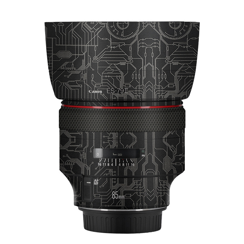 适用于佳能EF 85 f1.2二代镜头保护贴膜贴纸 85 1.2贴皮迷彩3M