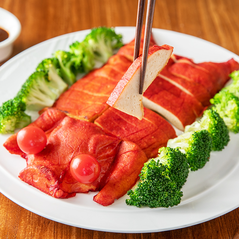齐善素食纯素烤乳猪素肉纯素肉