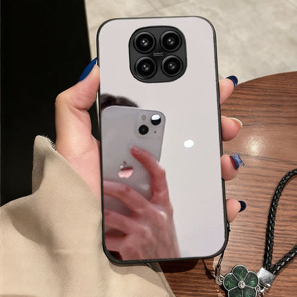 2026高级镜面化妆镜适用Redmi红米Note15手机壳补妆13 防摔9A外壳11新品10网红13+全包12保护套12极速版春节