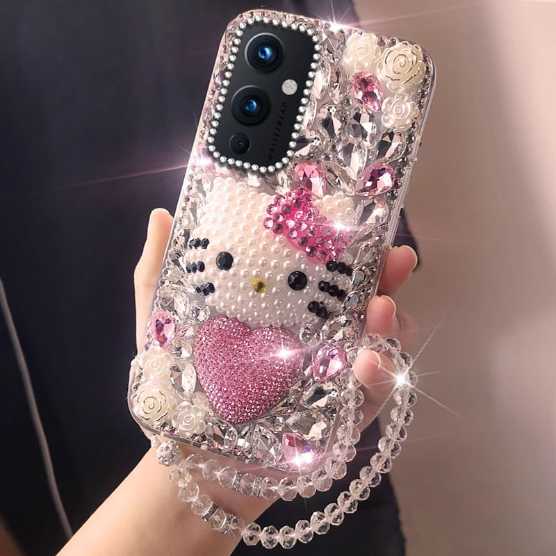 高端奢华镶钻手机壳，不掉钻，不发黄