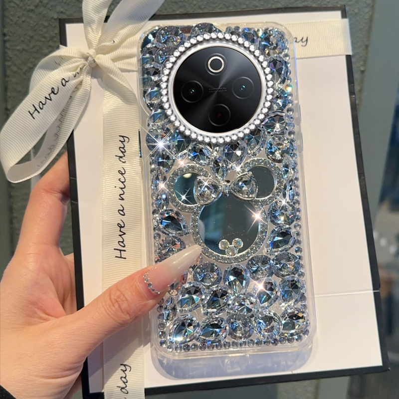 高端奢华镶钻手机壳，不掉钻，不发黄