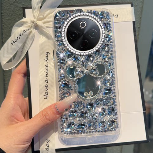 高端奢华镶钻手机壳，不掉钻，不发黄