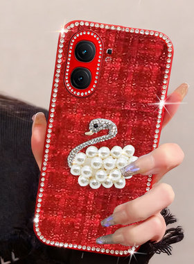 红色过年新年款适用iQOONeo9手机壳结婚10布艺Z9网红Z7i/2026年5活力版外壳8se全包Z9x春节8防摔8高端10+新款