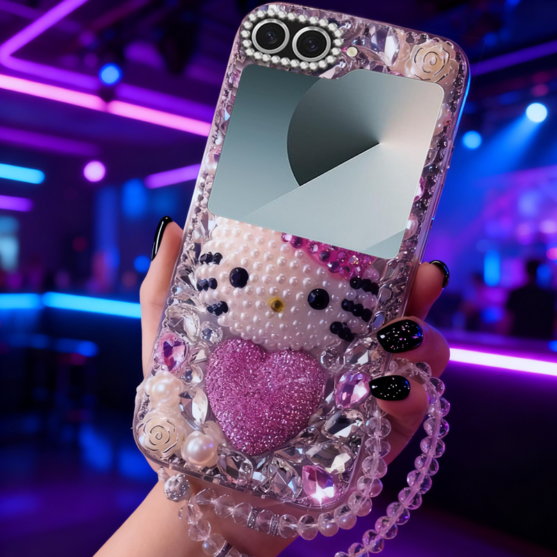 高端奢华镶钻手机壳，不掉钻，不发黄