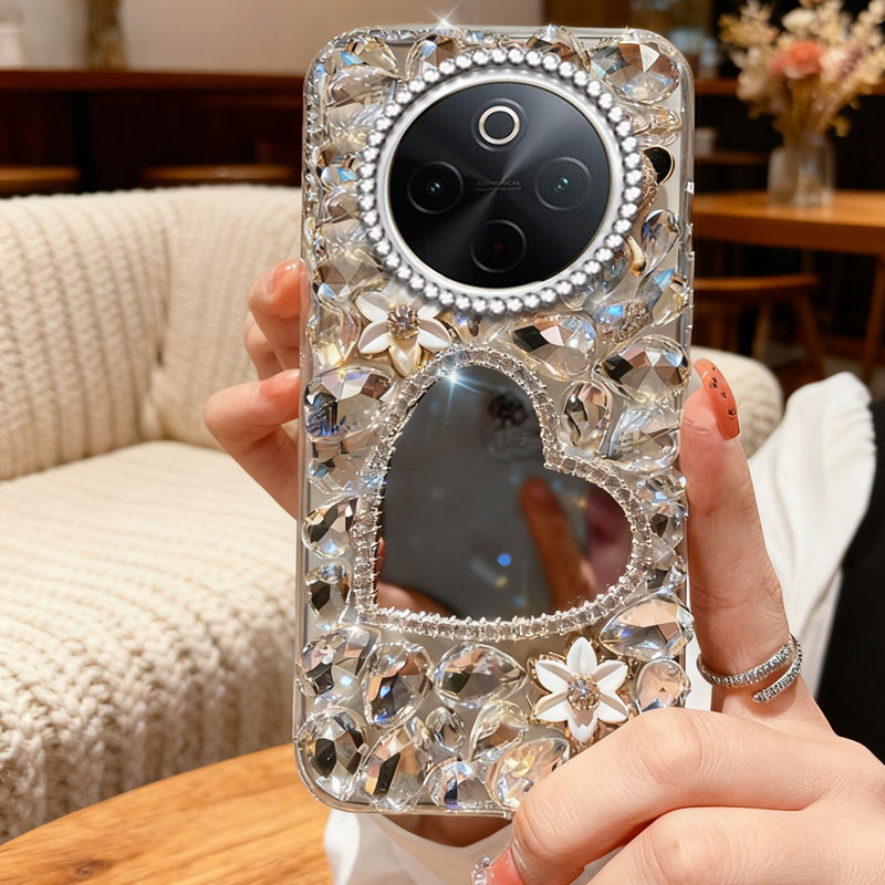 高端奢华镶钻手机壳，不掉钻，不发黄