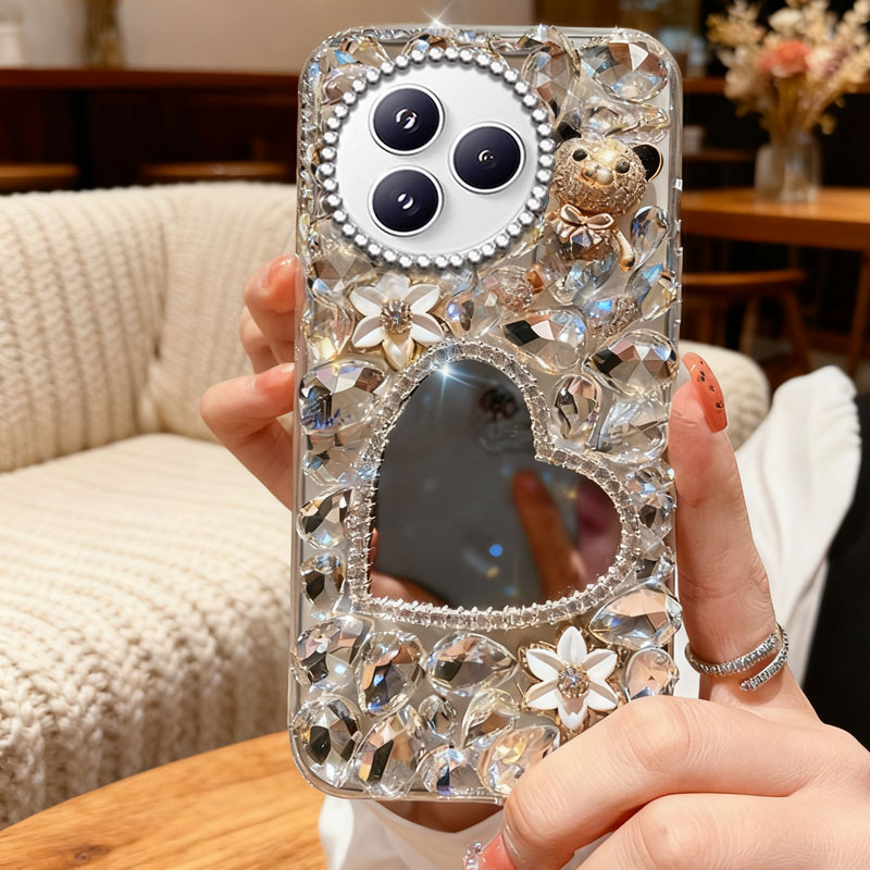 高端奢华镶钻手机壳，不掉钻，不发黄