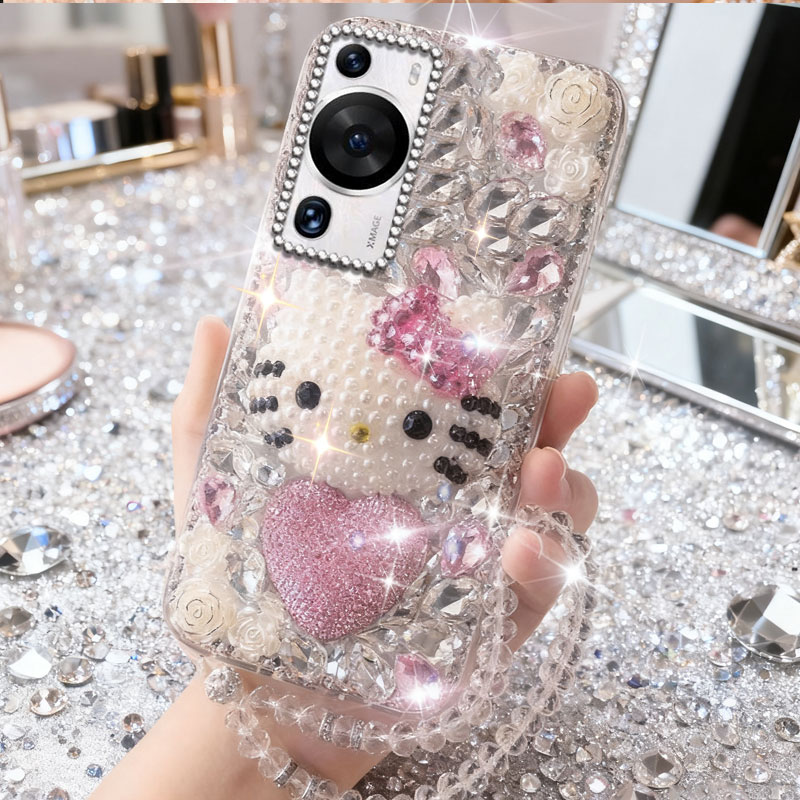 高端奢华镶钻手机壳，不掉钻，不发黄
