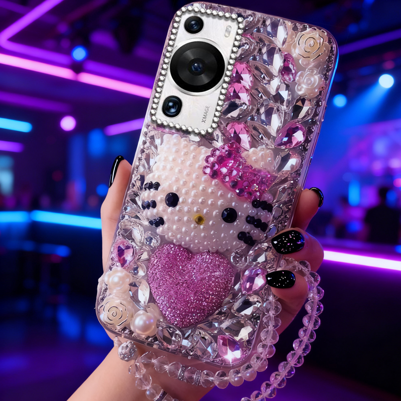 高端奢华镶钻手机壳，不掉钻，不发黄