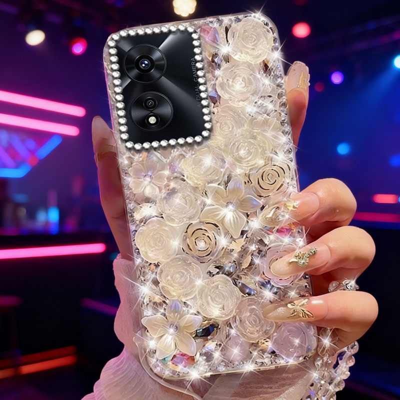 高端奢华镶钻手机壳，不掉钻，不发黄
