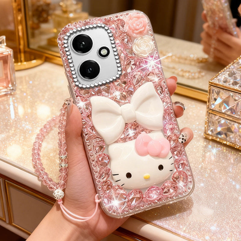 高端奢华镶钻手机壳，不掉钻，不发黄