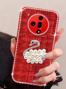 红色过年新年款适用OPPOFindX7手机壳女款Ace2针织A55s本命年K10全包Ace结婚3新品K10布艺3喜庆8S防摔6镶钻9