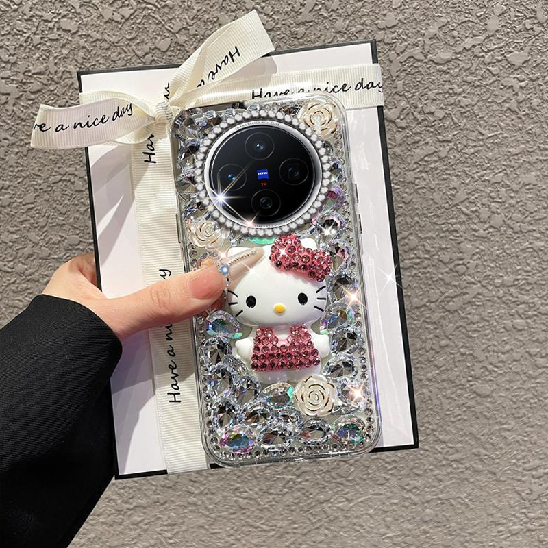 高端奢华镶钻手机壳，不掉钻，不发黄