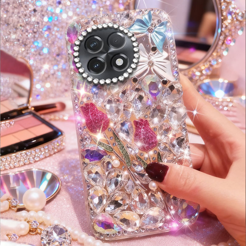 高端奢华镶钻手机壳，不掉钻，不发黄