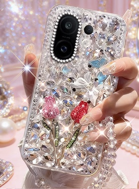 巨好看爆款镶钻适用vivoS30手机壳新款Z3网红X200外壳X100奢华X300保护套S17小众X100S女款Y300新品X200防摔