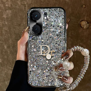 直边电镀爆闪适用iQOONeo9手机壳奢华vivoY77e女款vivoS19Pro高级感小众vivoS12PRO女士10外壳vivoS15PRO新款