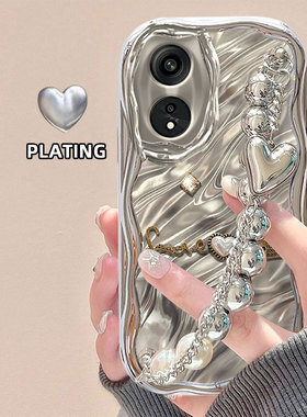 电镀奢华高端亮片适用OPPOA1Pro手机壳A97 5G新款A96/A97/A58X/A72女款0PP0高级感A32/A33/A53S/A11/R15/R17