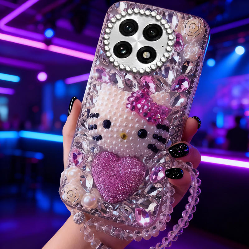 高端奢华镶钻手机壳，不掉钻，不发黄