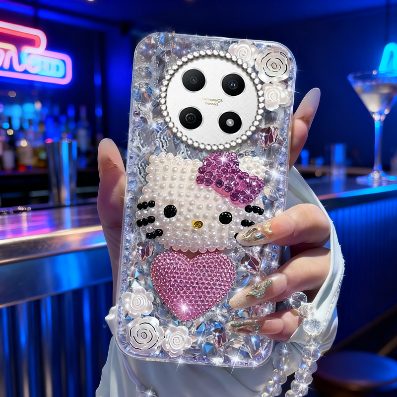高端奢华镶钻手机壳，不掉钻，不发黄