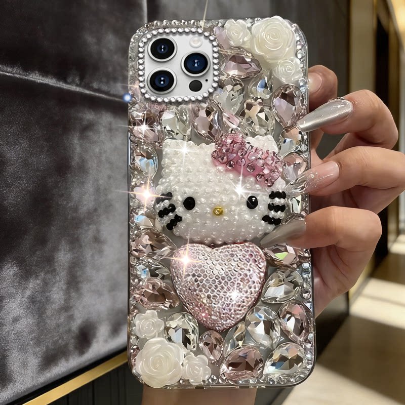 带钻奢华巨好看适用苹果iPhone14ProMax手机壳满钻16网红15Pro软壳6sPlus透明15水钻8新款17Pro新品12镶钻12