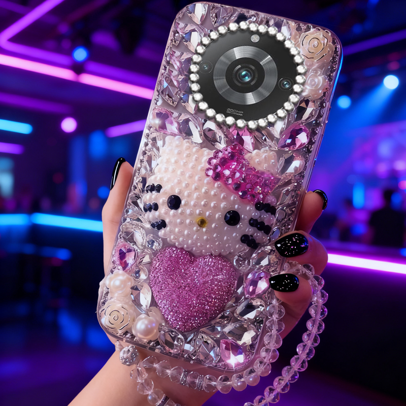 高端奢华镶钻手机壳，不掉钻，不发黄